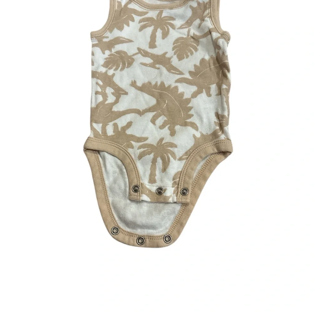 Dinosaur Print Baby Onesies Bundle 3m